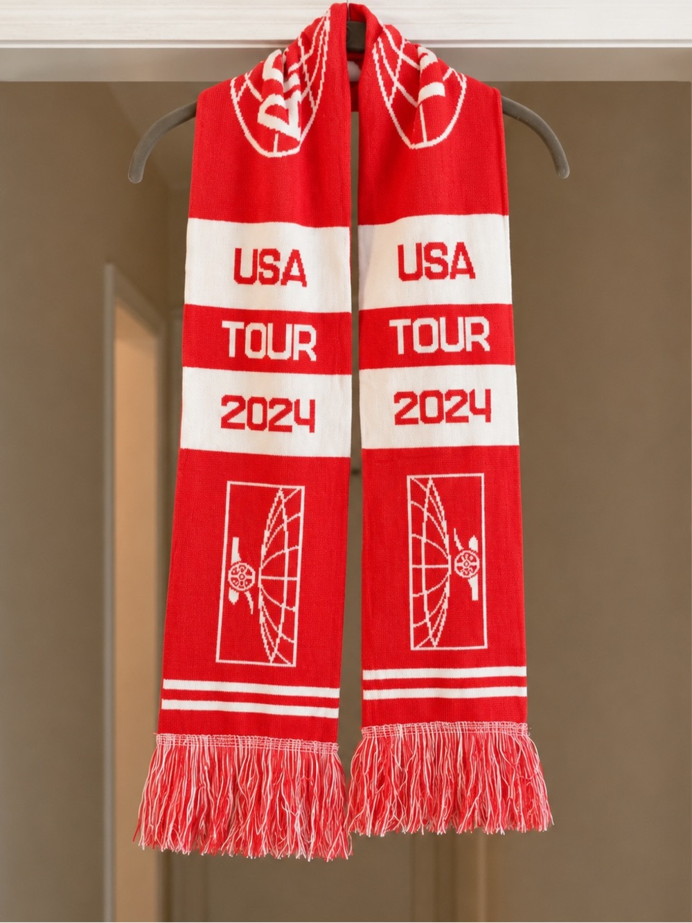 Officially Licensed Arsenal USA Tour 2024 Scarf